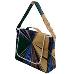 Flower Petal Bud Box Up Messenger Bag by Cemarart