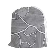 Authentic Aboriginal Art - Farm-lands3 Drawstring Pouch (2xl) by hogartharts