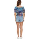Kaleidoscopic currents Button up blouse View4