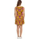 Blooming Flowers Of Orchid Paradise Tiered Sleeveless Mini Dress View4