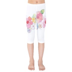 Flower-2342706 Kids  Capri Leggings  by lipli