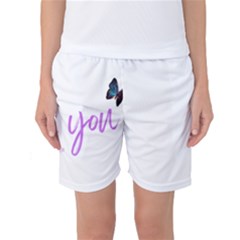 Thank You  Women s Basketball Shorts by lipli