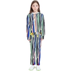 Abstract Trees Colorful Artwork Woods Forest Nature Artistic Kids  Tracksuit by Grandong