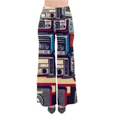 Radios Tech Technology Music Vintage Antique Old So Vintage Palazzo Pants by Grandong