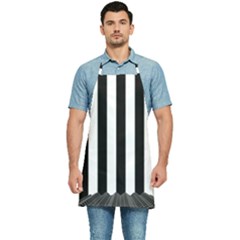 Stripes Geometric Pattern Digital Art Art Abstract Abstract Art Kitchen Apron by Proyonanggan