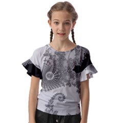 Apple Males Almond Bread Abstract Mathematics Kids  Cut Out Flutter Sleeves by Apen