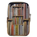 Book Nook Books Bookshelves Comfortable Cozy Literature Library Study Reading Reader Reading Nook Ro Belt Pouch Bag (Small) View2