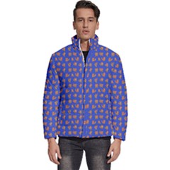 Cute Sketchy Monsters Motif Pattern Men s Puffer Bubble Jacket Coat by dflcprintsclothing