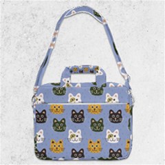 Cat Cat Background Animals Little Cat Pets Kittens Macbook Pro 13  Shoulder Laptop Bag  by Maspions