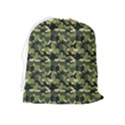 Camouflage pattern Drawstring Pouch (XL) View2