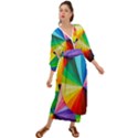 bring colors to your day Grecian Style  Maxi Dress View1