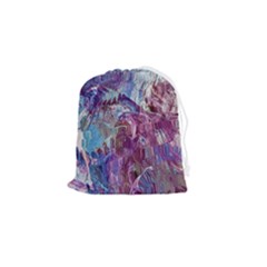 Blend Marbling Drawstring Pouch (small) by kaleidomarblingart