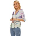 Flower Paint Flora Nature Plant Lightweight Drawstring Hooded Top View2