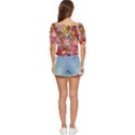 Abstract wings Button up blouse View4
