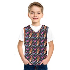 Beautiful Pattern Kids  Basketball Tank Top by Sparkle