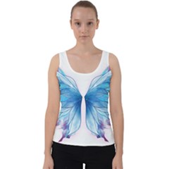 Butterfly-drawing-art-fairytale  Velvet Tank Top by saad11