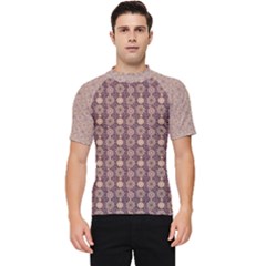 Mandala Flower 1 Mandala Flower  Men s Short Sleeve Rash Guard by DinkovaArt