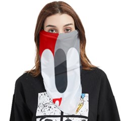 Be Strong  Face Covering Bandana (triangle) by Raju