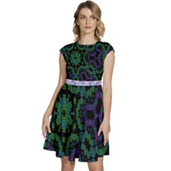 Paypercapture Dress Collection  Cap Sleeve High Waist Dress by imanmulyana