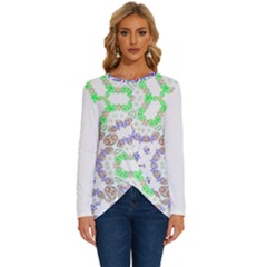 Paypercapture Dress Collection 2024 Long Sleeve Crew Neck Pullover Top by imanmulyana