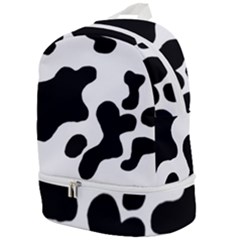 Cow Pattern Zip Bottom Backpack by Ket1n9