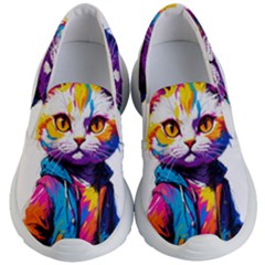 Wild Cat Kids Lightweight Slip Ons by Sosodesigns19