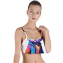 Wild cat Layered Top Bikini Top  View1