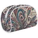 Paisley Print Musical Notes6 Make Up Case (Medium) View1