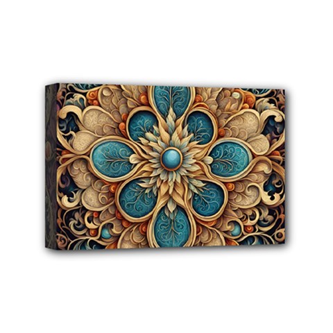 Pattern 1 Mini Canvas 6  X 4  (stretched) by 2607694