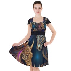 Schwarz Dg9jyfkze1mwpbzobw7q--1--fzuss 6 9444x (1) Cap Sleeve Midi Dress With Pockets by 2607694a