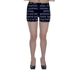 Galatians 5 Skinny Shorts by RiverRootz