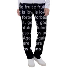 Galatians 5 Women s Casual Pants by RiverRootz
