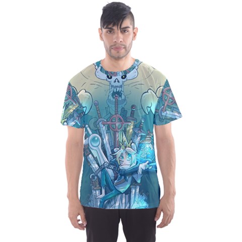 Adventure Time Lich Men s Sport Mesh T-shirt by Bedest