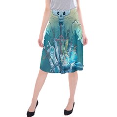 Adventure Time Lich Midi Beach Skirt by Bedest