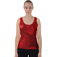 Lachs Kl Rotweissschwarz Kl Velvet Tank Top by 2607694c
