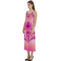 Pattern Casual Spaghetti Strap Midi Dress View2