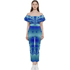 Pattern 2 Bardot Ruffle Jumpsuit by 2607694c