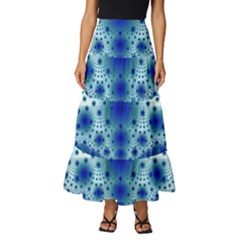 Pattern 2 Tiered Ruffle Maxi Skirt by 2607694c