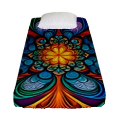 Schwarz Bunt Fitted Sheet (single Size) by 2607694c