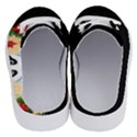 Schwarz Pandaweihnachten300dpi Half Slippers View4