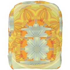 Sunshine Sunny Sun Abstract Yellow Full Print Backpack by Ravend