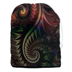 Gelb Fractal Drawstring Pouch (3xl) by 2607694c