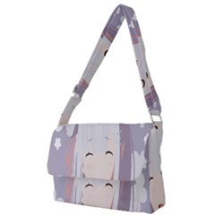 Emilia Rezero Full Print Messenger Bag (l) by Azkajaya