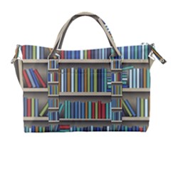Bookshelf Carry-on Travel Shoulder Bag by Ket1n9