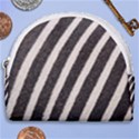 Zebra Zebra Pattern Zebra Fur Zebra Print Strip Horseshoe Style Canvas Pouch View1