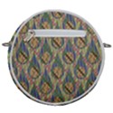 Tribal Background Boho Batik Crossbody Circle Bag View2