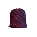 Illustrations Space Purple Drawstring Pouch (Medium) View1