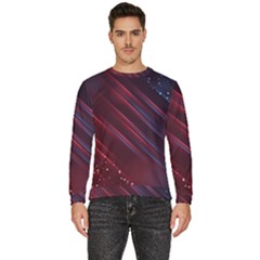Illustrations Space Purple Men s Fleece Sweatshirt by anzea