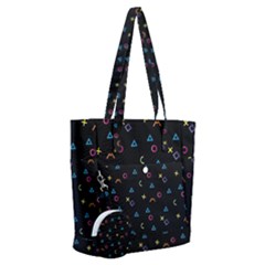 Abstract Texture Everyday Shoulder Bag With Pouch Bag by anzea
