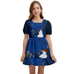 Snowman Kids  Short Sleeve Dolly Dress by 2607694c